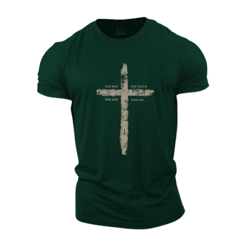 Men's The Way The Truth The Life Cotton T-Shirt